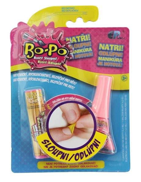 Set ojă și balsam de buze Bo-Po