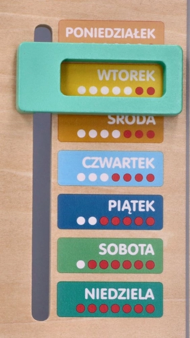 Calendar de lemn Adam Toys