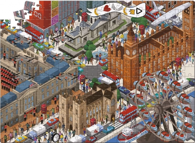 Puzzle Mistery Jucând Detectiv în Londra 300 piese