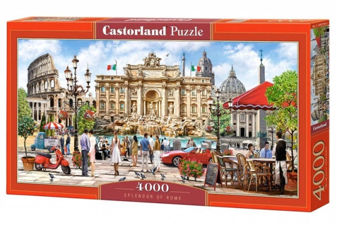 Puzzle 4000 piese splendorul Romei