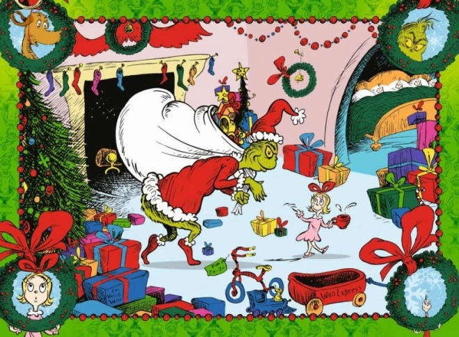 Puzzle 1000 de piese Grinch