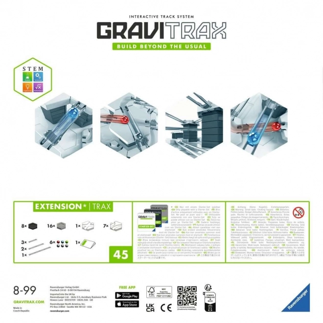 Zestaw suplimentar Gravitrax pentru piste