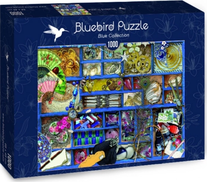 Puzzle Bluebird colecția albastră 1000 piese