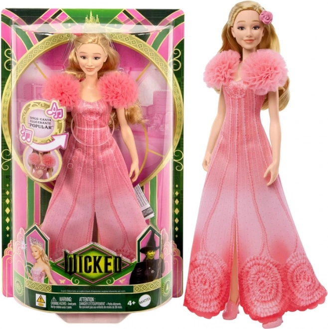 Păpușa cântătoare Glinda din filmul Wicked cu melodia "Popular"