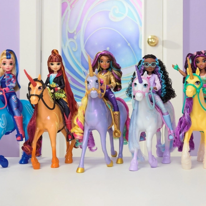 Figurină Unicorn Academia Unicornilor Mix Fulgușor, Flăcărică