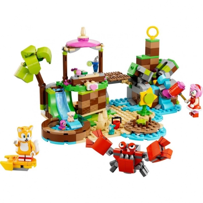 set de aventuri insula pentru salvarea animalelor LEGO Sonic the Hedgehog