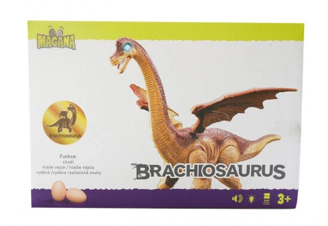 Brachiosaurus electric cu ouă