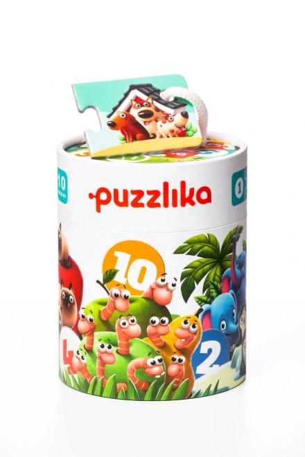 Puzzle educative pentru copii - Prieteni