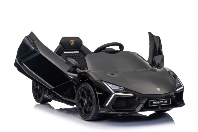Mașinuță electrică pentru copii Lamborghini Revuelto negru