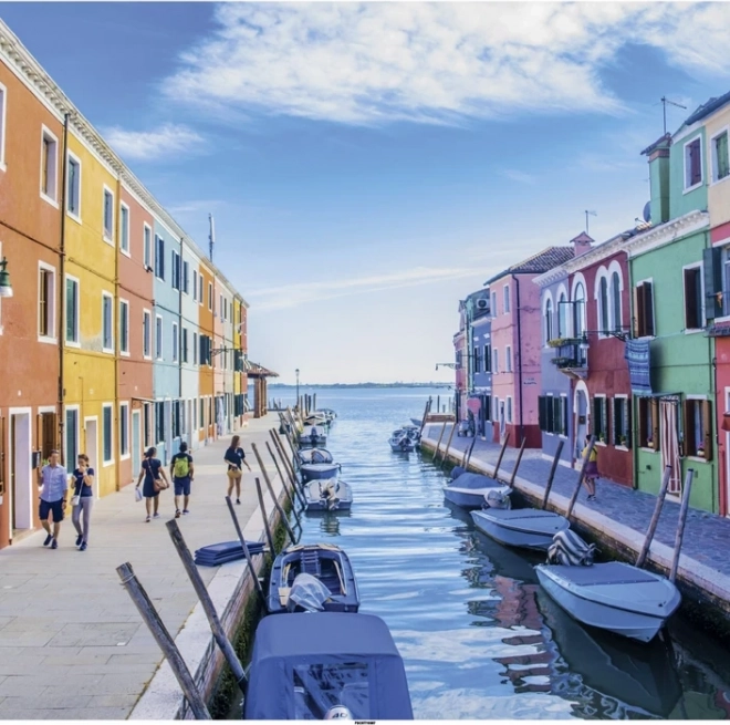 Puzzle Canalul din Veneția 1000 piese