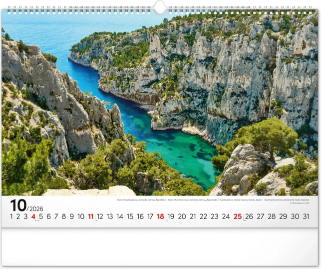 Calendar de perete Marea 2026