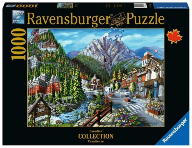 Puzzle Bun venit în Banff 1000 piese Ravensburger