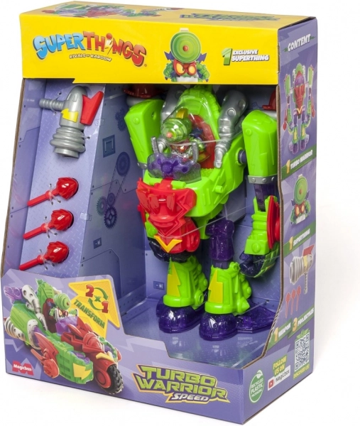 SuperThings - Set de joc Turbo Warrior Speed