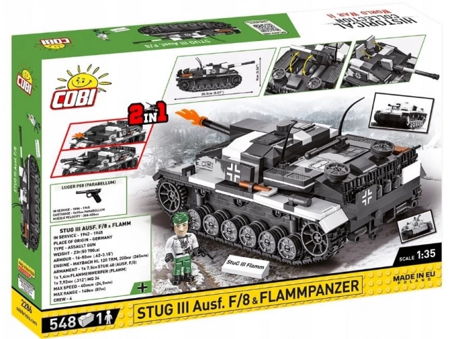 Klocki tanc StuG III si Flammpanzer