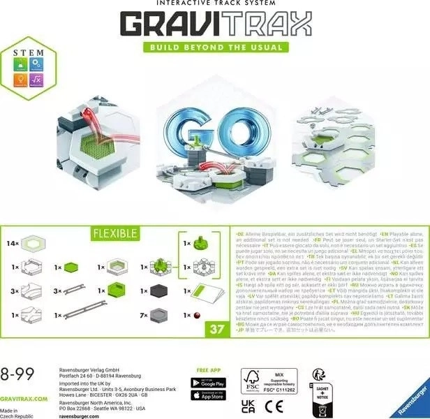 Set Gravitrax Go Flexibil