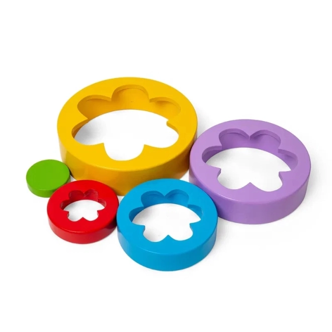 Turn Floare de Stivuire Bigjigs Toys