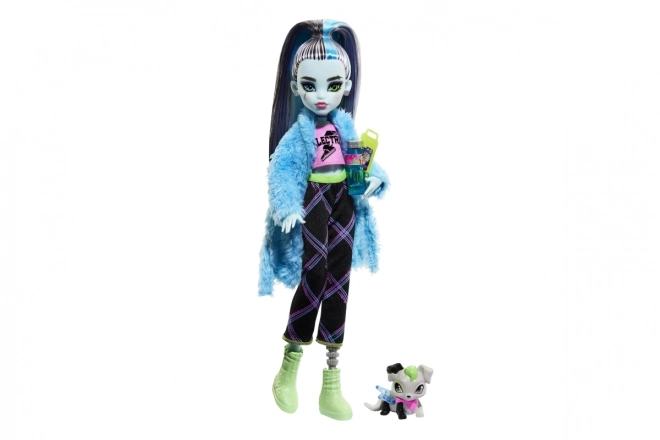 Lală Monster High Petrecere în Pijamale Frankie Stein