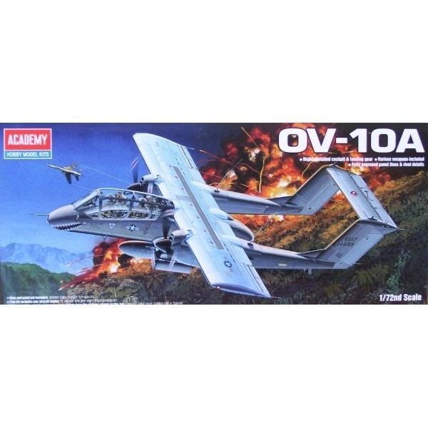 Mașina de plastic OV-10 Bronco de la Academy