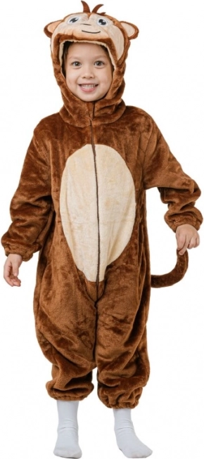 Costum de carnaval maimuțică pentru copii, mărimea 92-104 cm