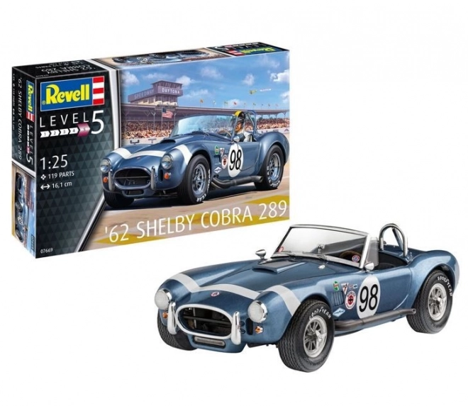 Model mașină AC Cobra 289 la scară 1/25