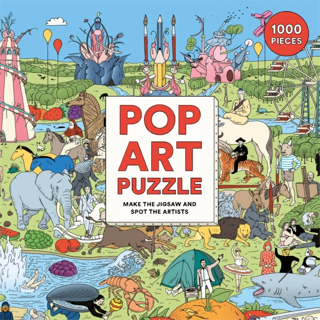 puzzle pop art 1000 de piese