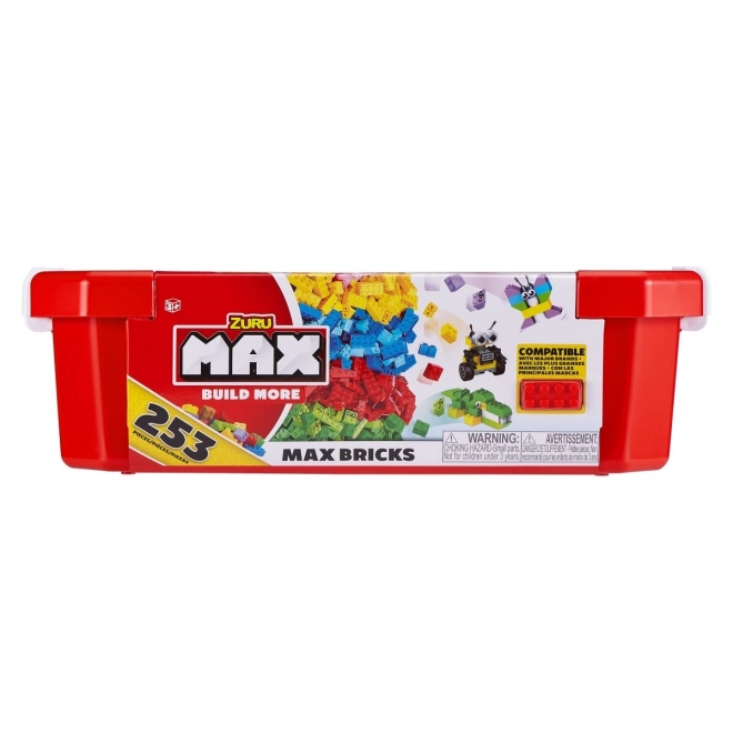 Set de cuburi de construcție 253 de piese Zuru Max Build