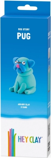 Masă plastică Hey Clay Figurină Câine Mops