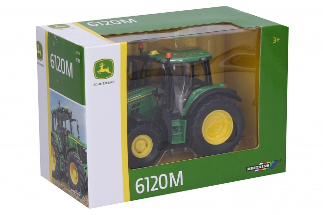 Tractor Britains JOHN DEERE 6120M la scară 1:32