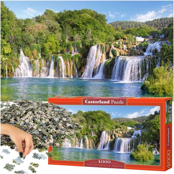 Puzzle Wodospady Krka Croatia