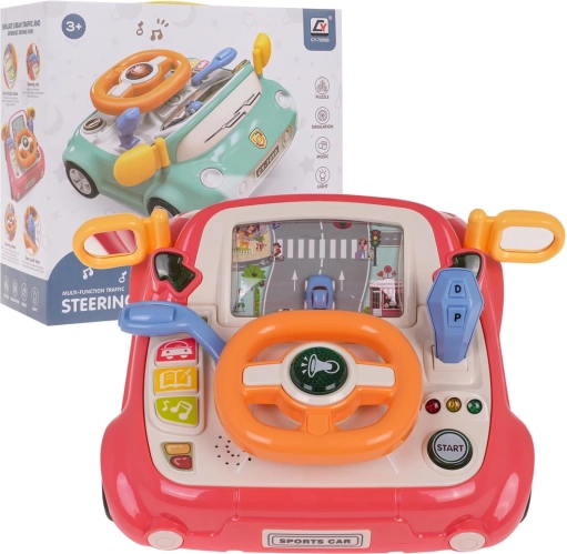 Set interactiv pentru micul șofer – Roz