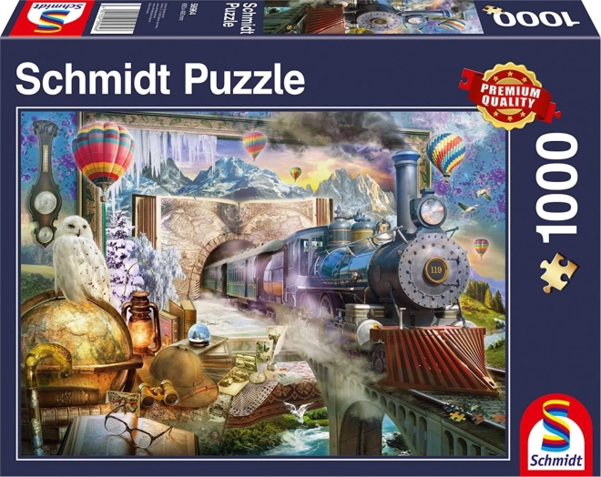 Puzzle Călătorie magică 1000 piese