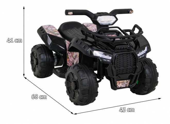 Quad electric pentru copii cu LED și MP3