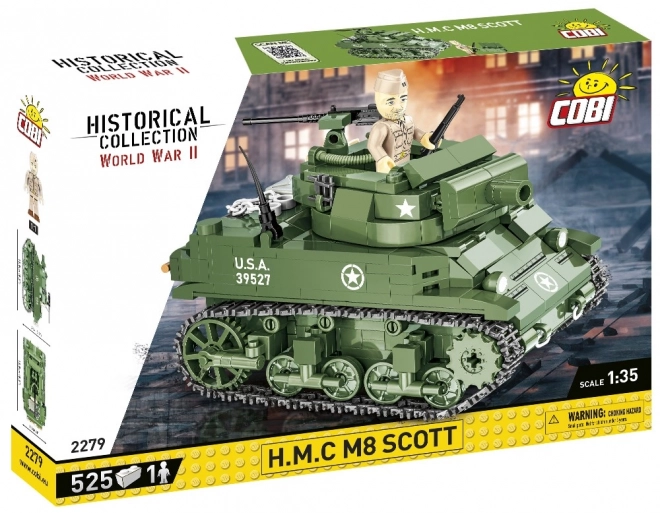 Set de construcție tanc H.M.C M8 Scott