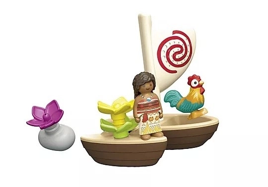 Set catamaran Vaiana de la PLAYMOBIL Junior Disney