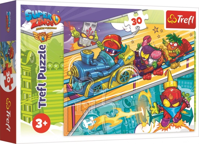 Puzzle Super Zings 30 piese