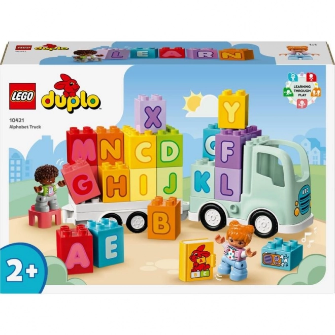 Camion LEGO DUPLO cu alfabetele