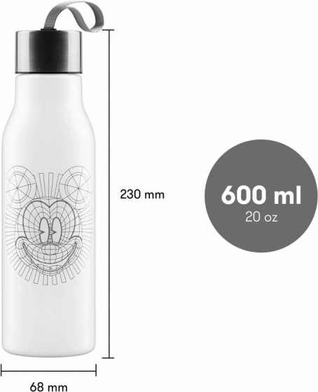 Sticlă din plastic Disney Mickey 600 ml
