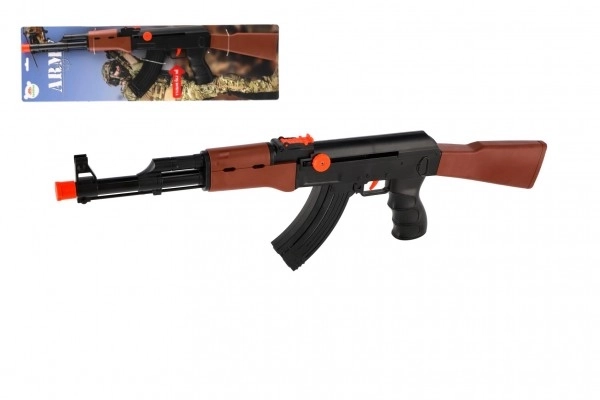 Pistol mitralieră de jucărie ARMY din plastic 52 cm