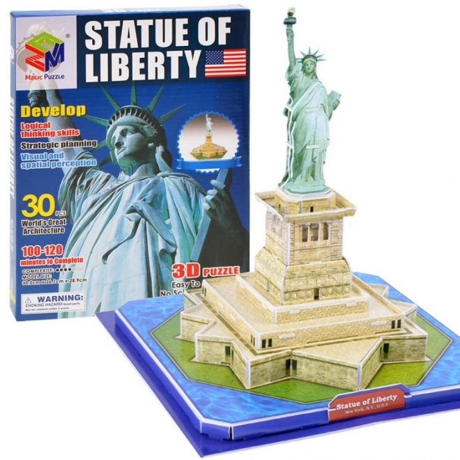 Puzzle 3D Statuia Libertății