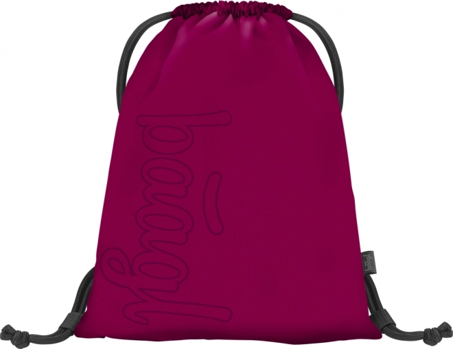 Set 3 piese Baagl Coolmate Ruby: rucsac, penar, saculet