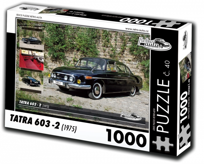 Puzzle Retro-Auta Tatra 603-2