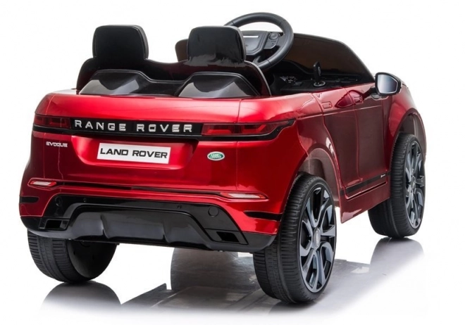 Mașină electrică Range Rover Evoque roșu lăcuit