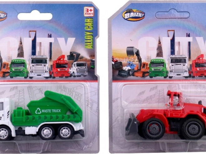 Set de mașini de construcții - 6 tipuri