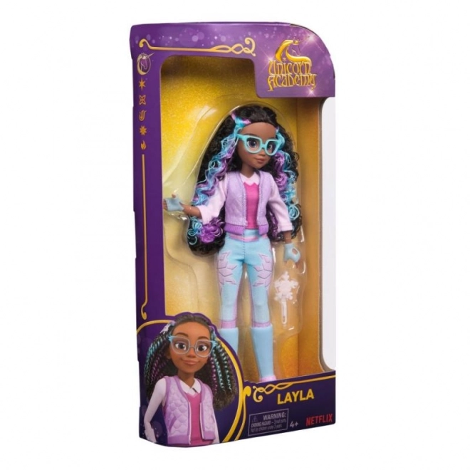Păpușa Layla Academia Unicornilor 24 cm