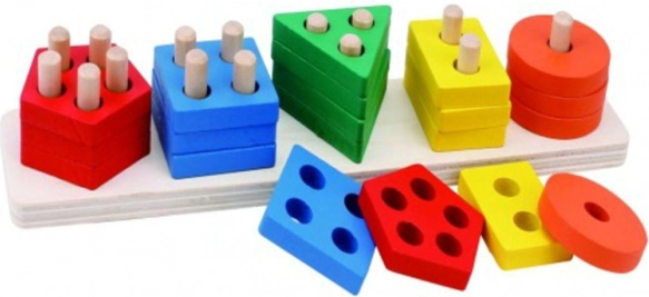 Puzzle Turn de Lemn