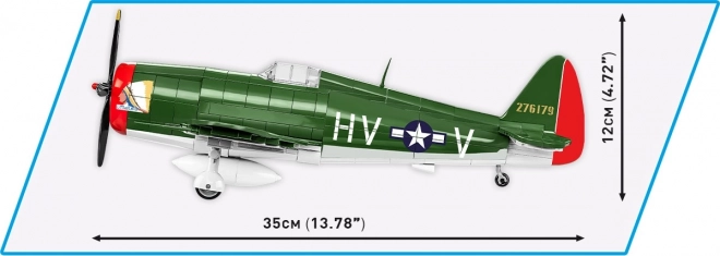 Avion WW II P-47 Thunderbolt COBI