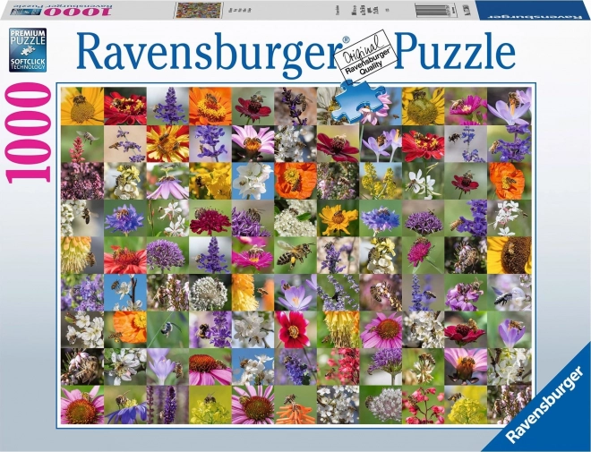 Puzzle colaj albine Ravensburger 1000 piese