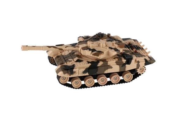 Tank RC din plastic cu sunet