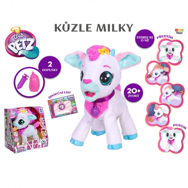 Koză interactivă Milky
