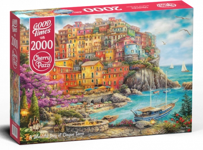 Puzzle zi frumoasă în Cinque Terre 2000 de piese